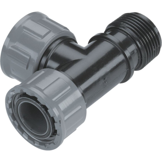 Соединитель Т-образный GARDENA PRO 2 x 1